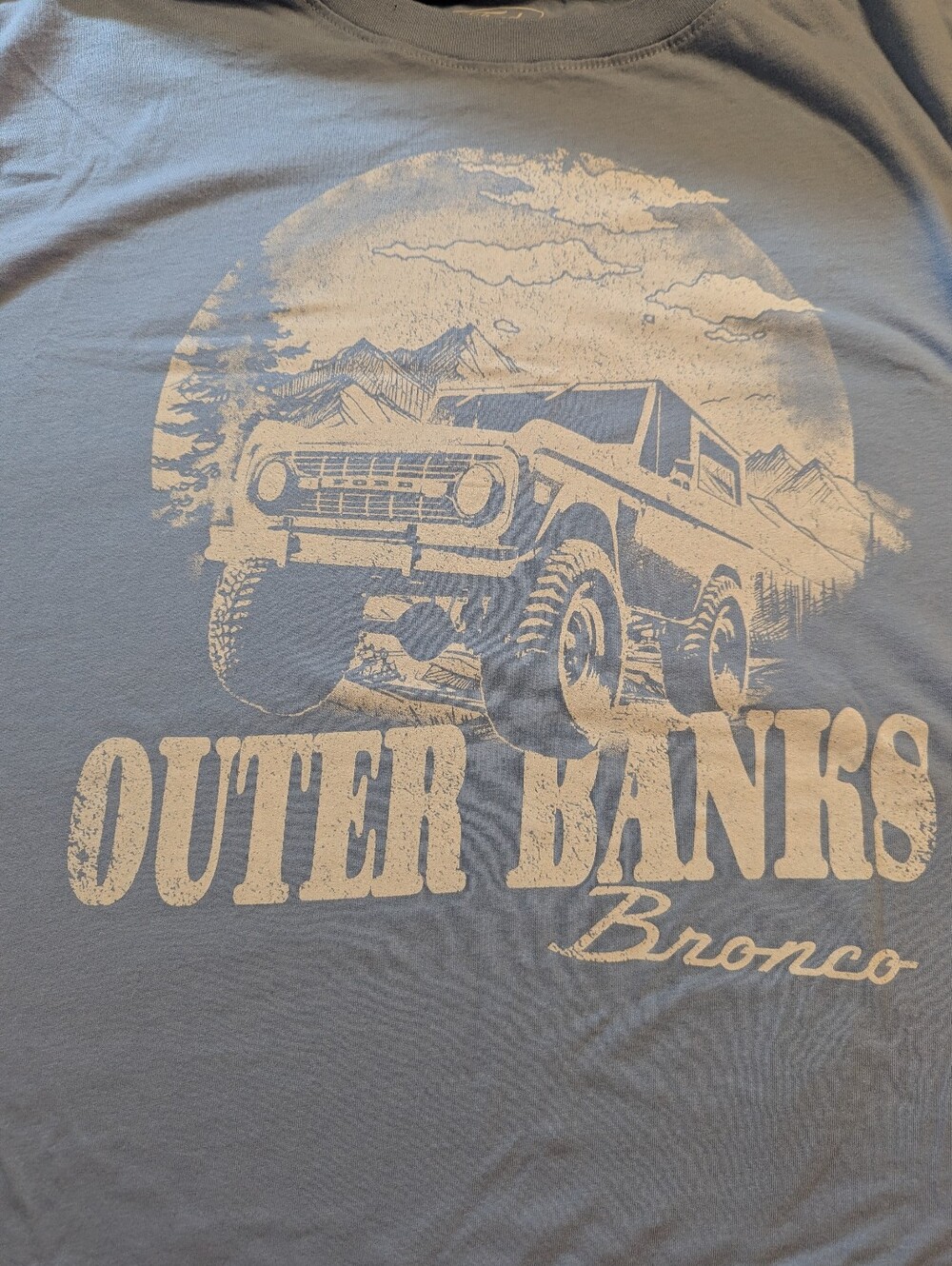 Ladies Ford Bronco Outer Banks T Shirt Size XXL